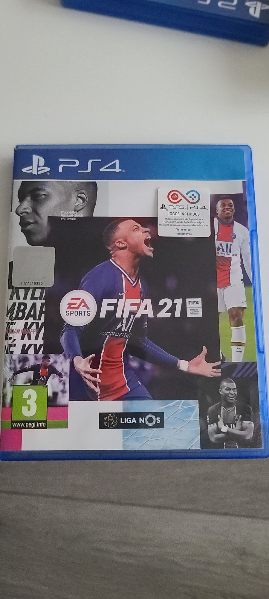 fifa 21 PS4 como novo