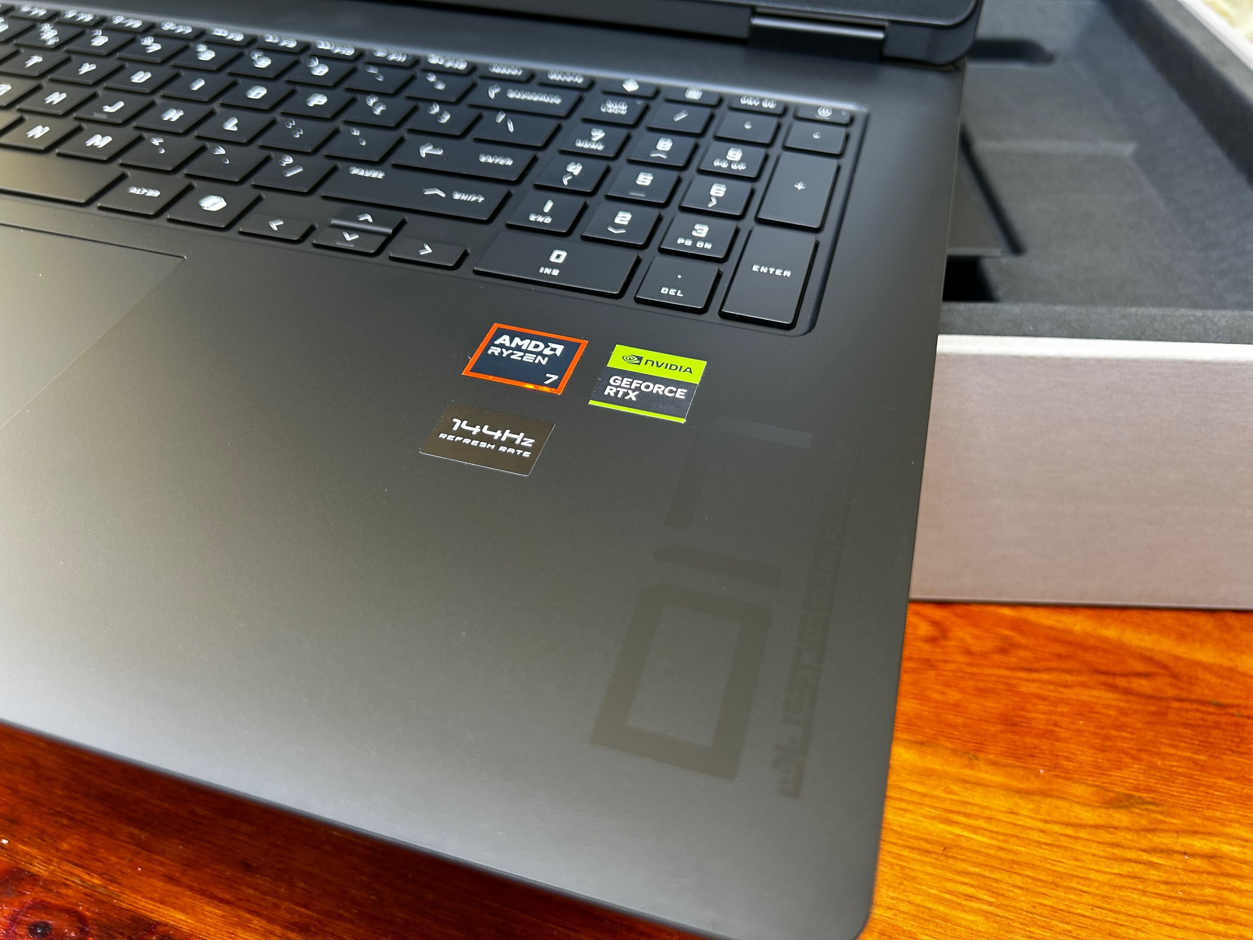 Новий ігровий монстр ноутбук HP OMEN/RYZEN 7/16/512/17.3 FHD/ RTX4070
