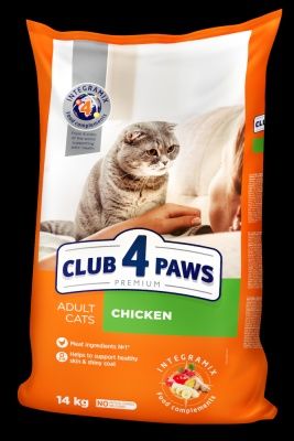 Клуб 4 Лапы Adult Cats Chicken Сухой корм для взрослых кошек с курицей