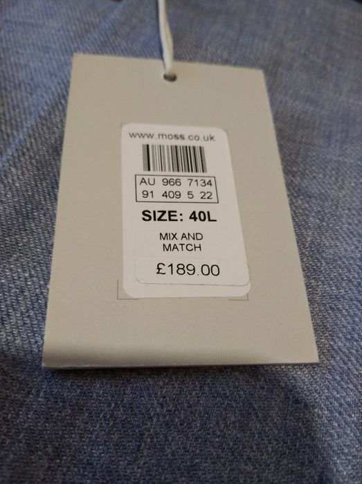 Классический НОВЫЙ пиджак Лен MOSS