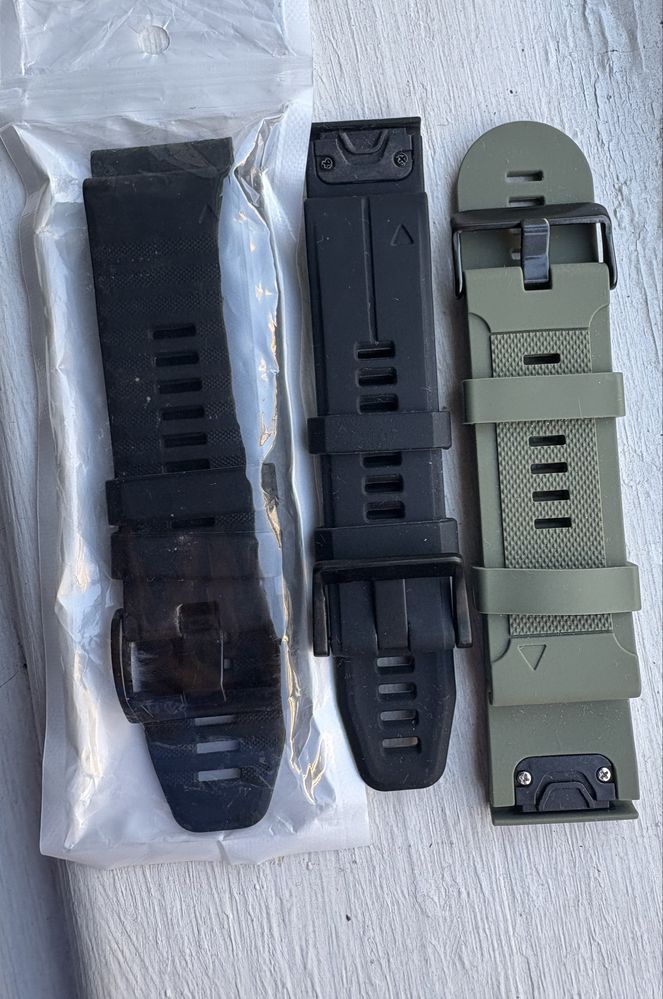 Garmin Fénix 5X Sapphire cinzento ardósia com bracelete preta