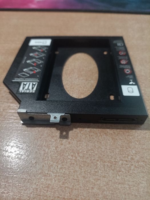 Адаптер під'єднання Frime HDD/SSD 2.5" у відсік привода ноутбука