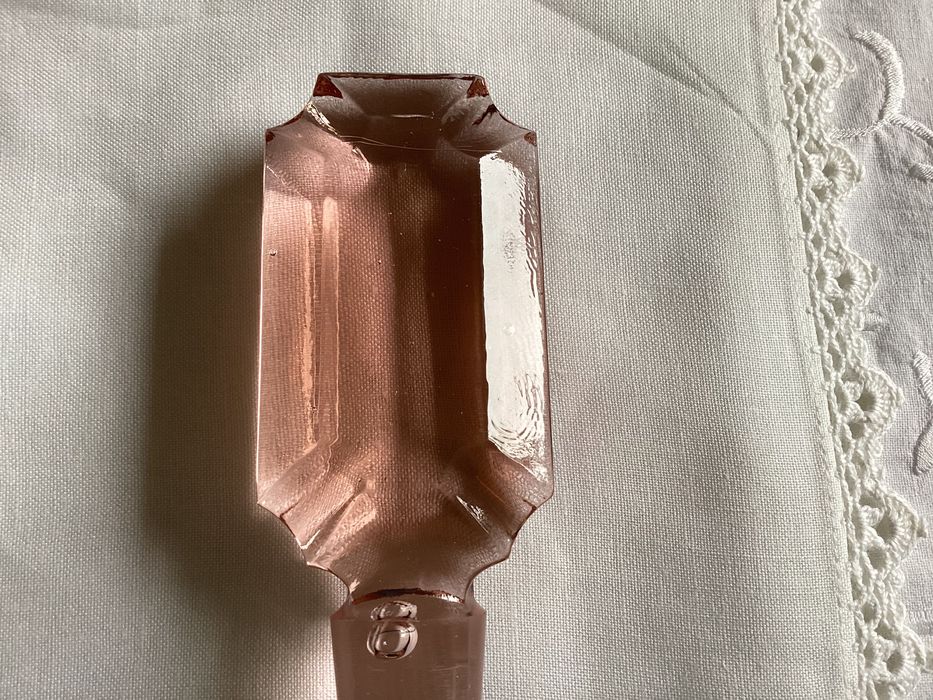 Karafka z kieliszkami likierowymi Art Deco