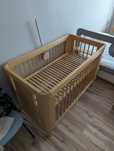 Łóżeczko premium Troll Nursery Sun 120x60 lite drewno
