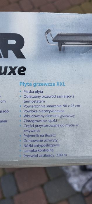 Grill elektryczny / płyta grzewcza XXL marki Tristar