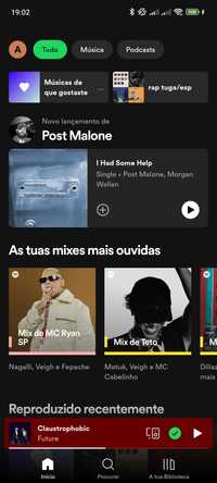 Spotify premium plano família