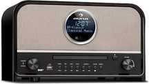 Wieża Retro Auna Columbia Cyfrowe Radio DAB Analogowe CD Bluetooth AUX