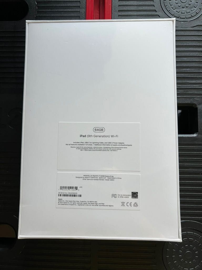 Tablet Apple iPad ( 9th Gen ) Wi-Fi 10,2" Space Grey 3/64GB MK2K3FD/A