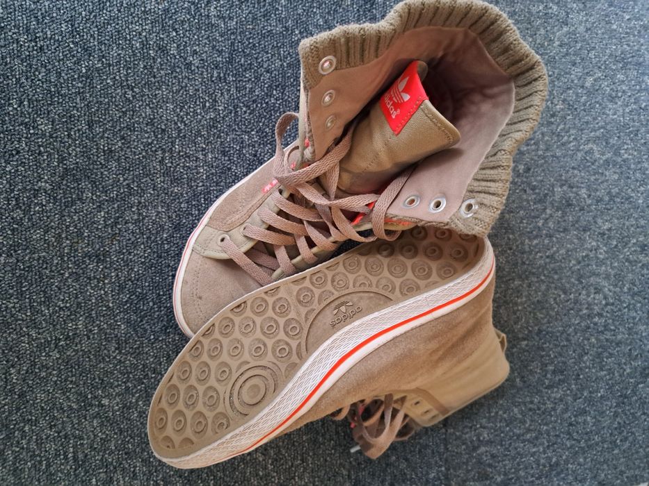 Buty damskie trampki wysokie