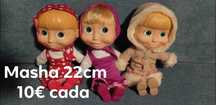 Várias Masha e o urso.