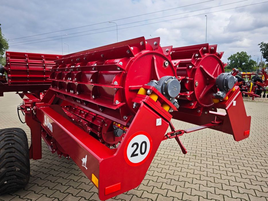 Wał nożowy mulczer do niszczenia rzepaku kukurydzy poplonów 9,0m Lupus