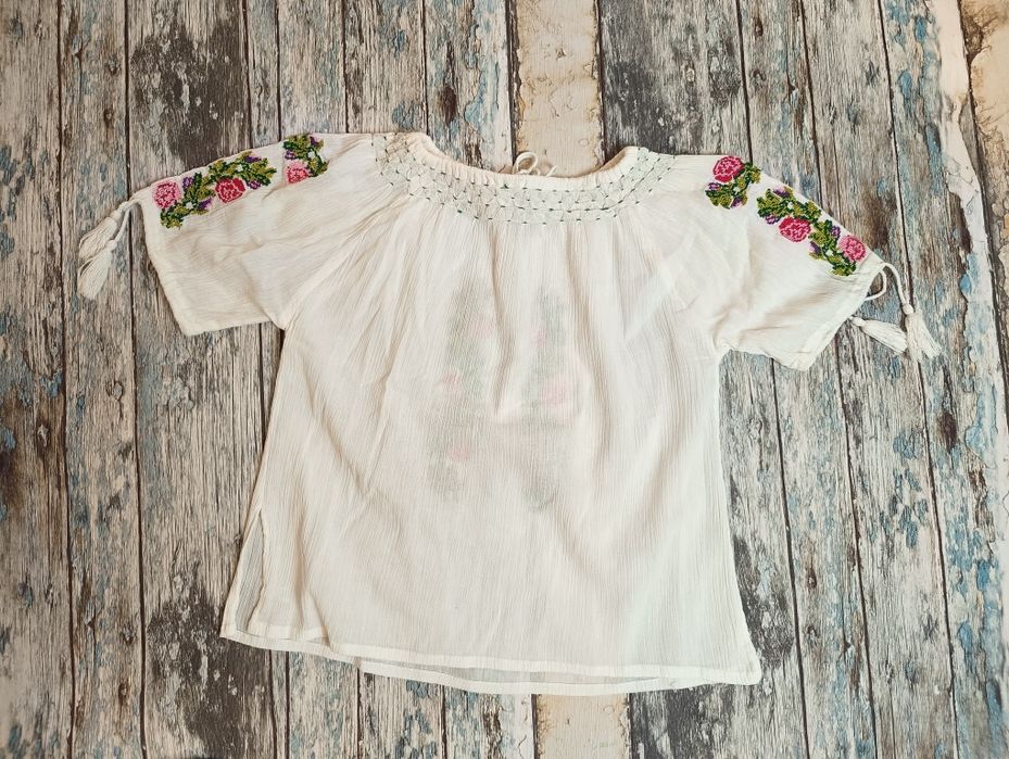 Bluzka góralska Boho 128/134