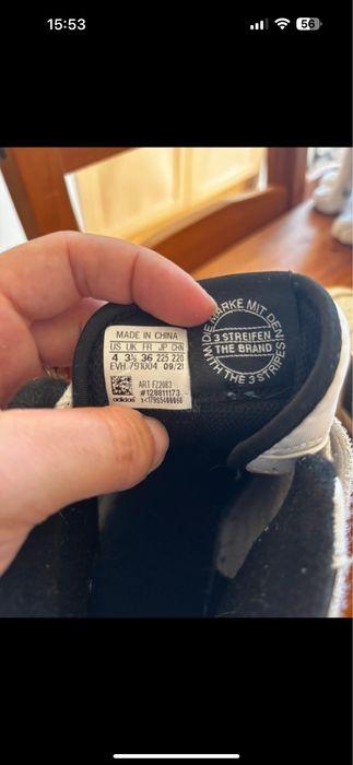 Tenis bota branco adidas