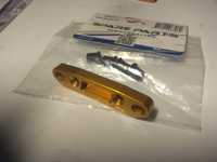Rear Susp Hinge Pin Holder 1/8 Alum Gold (Himoto, M809)