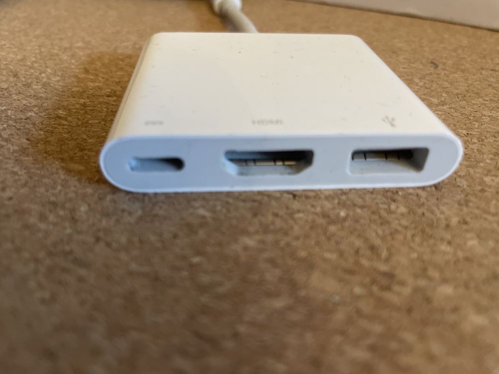 Apple adapter usb-c hdmi usb-a A2119 digital multiport av oryginalny