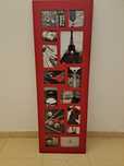 Moldura para multiplas fotografias (Gato Preto)