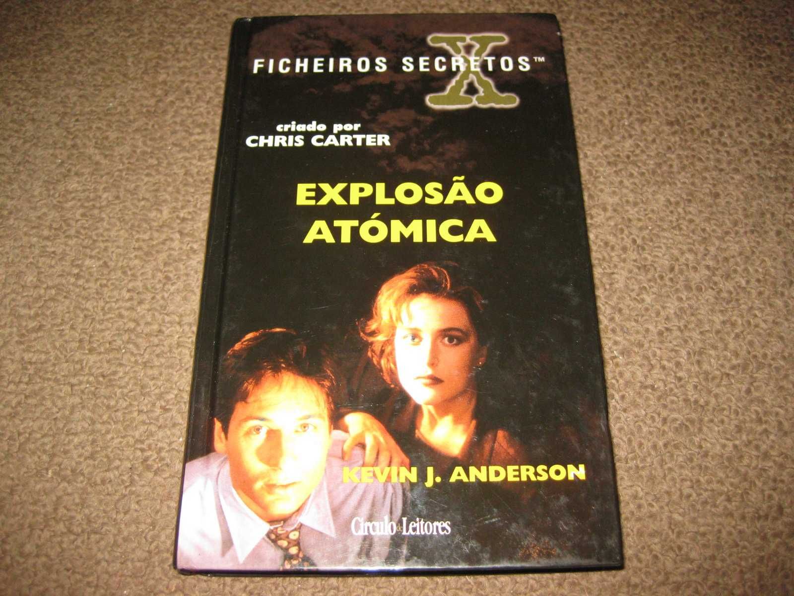 Livro Ficheiros Secretos "Explosão Atómica" de Kevin J. Anderson