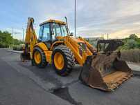 JCB 4CX 4X4 1 WŁ SALON POLSKA  Tani transport Koparko Ładowarka 4cx lb bl sr stan bdb