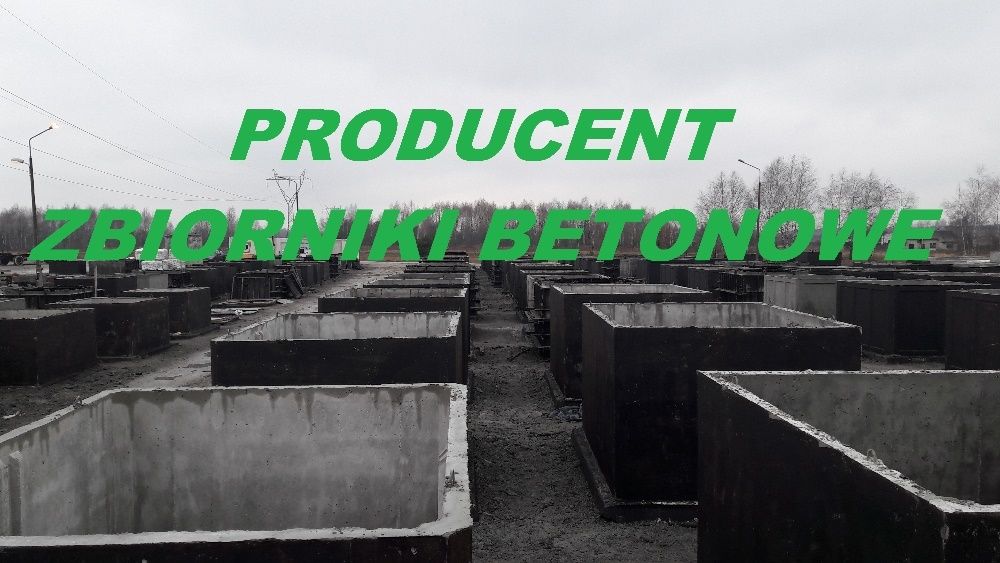 Zbiornik na szambo 4m3 - dwukomorowy. Szamba - betonowe