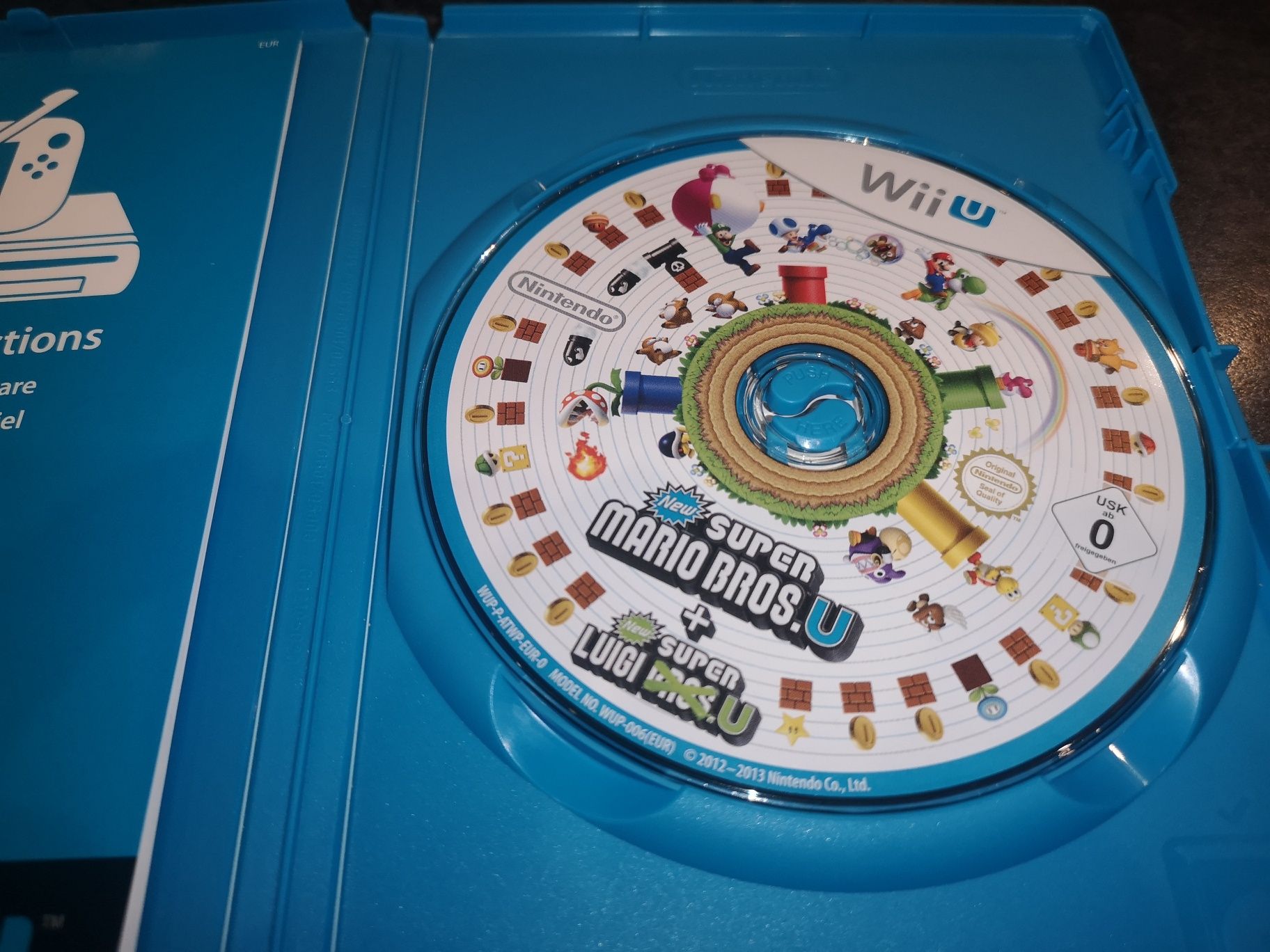 New Super Mario Bros U + Super Luigi WII U Nintendo gra (sklep Ursus)
