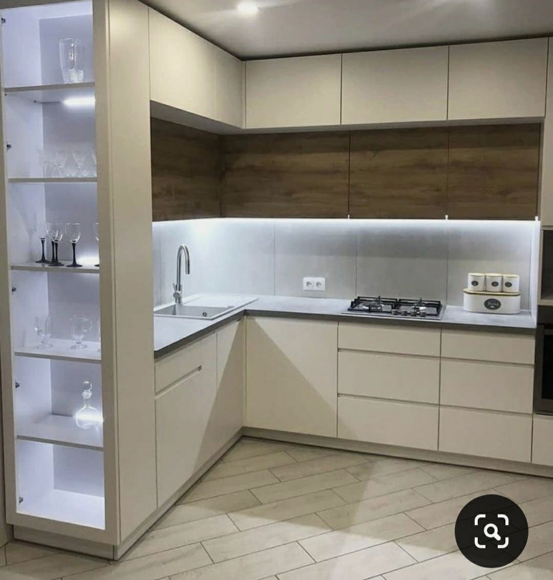Projekt wizualizacjia 3D kuchni, łazienki, szafy garderoby na wymiar