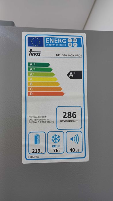 Frigorífico Teka NFL 320 INOX