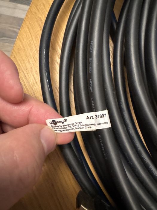 Kabel HDMI 15m GOOBAY  nr art. 31897