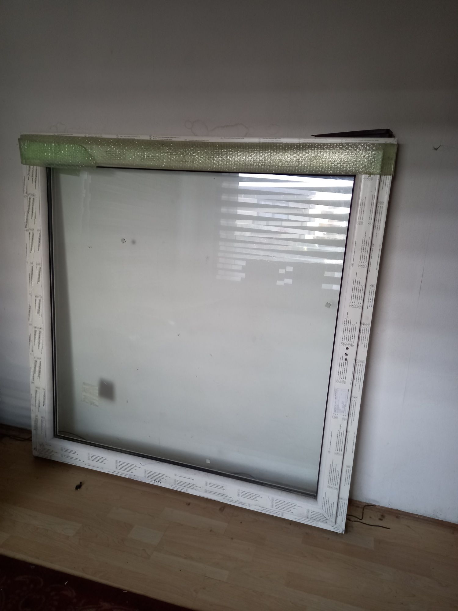 Okno pcv Ovlo Classic, 1500 x 1500. Nieużywane.