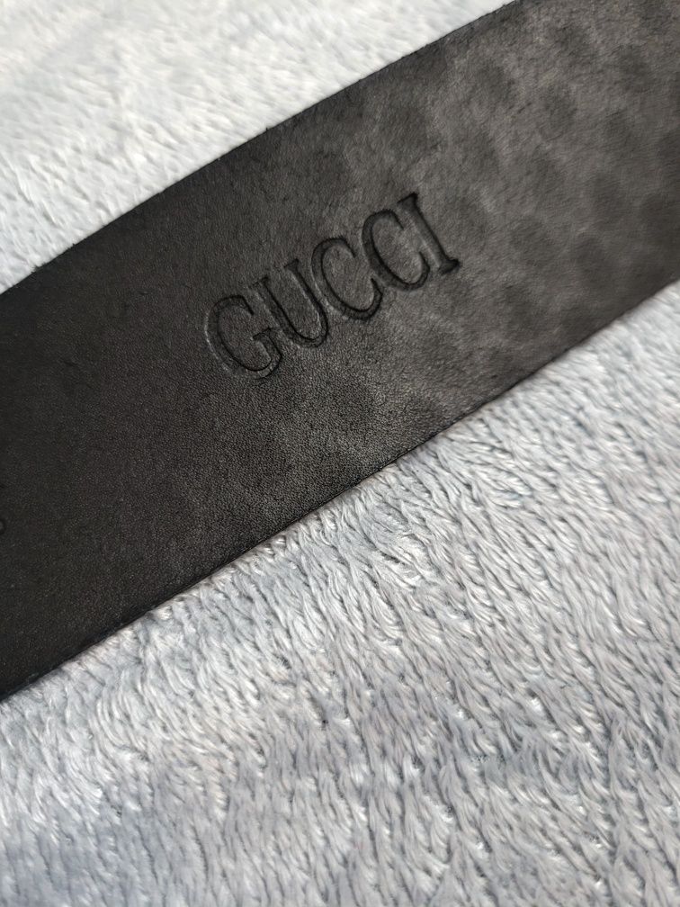 Skórzany pasek Gucci