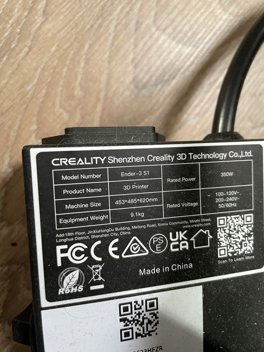 3d принетр Creality Ender-3 S1