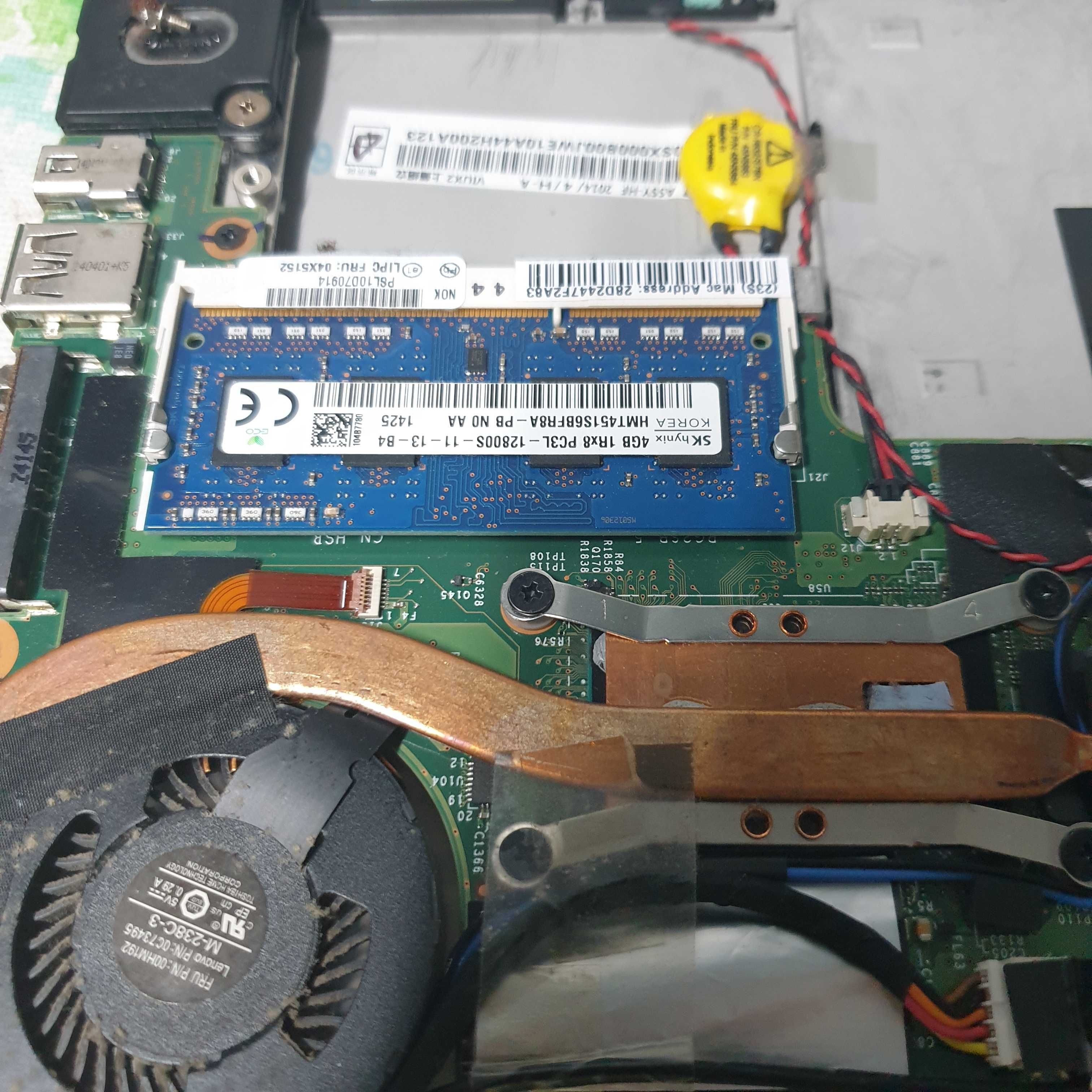 Motherboard lenovo x240 com processador i5-4300, testada sem anomalia