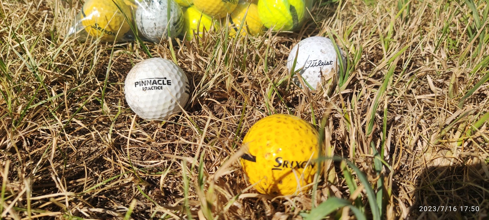 Bolas de golfe várias marcas