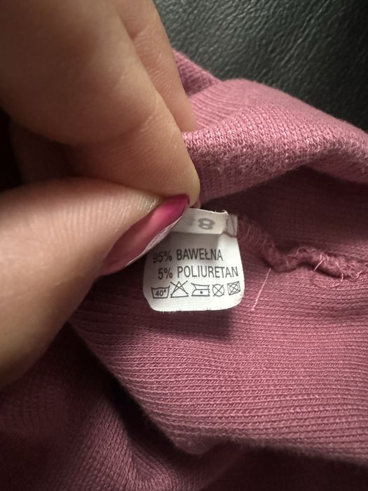 Komplet czapka kotek i komin rozm 48