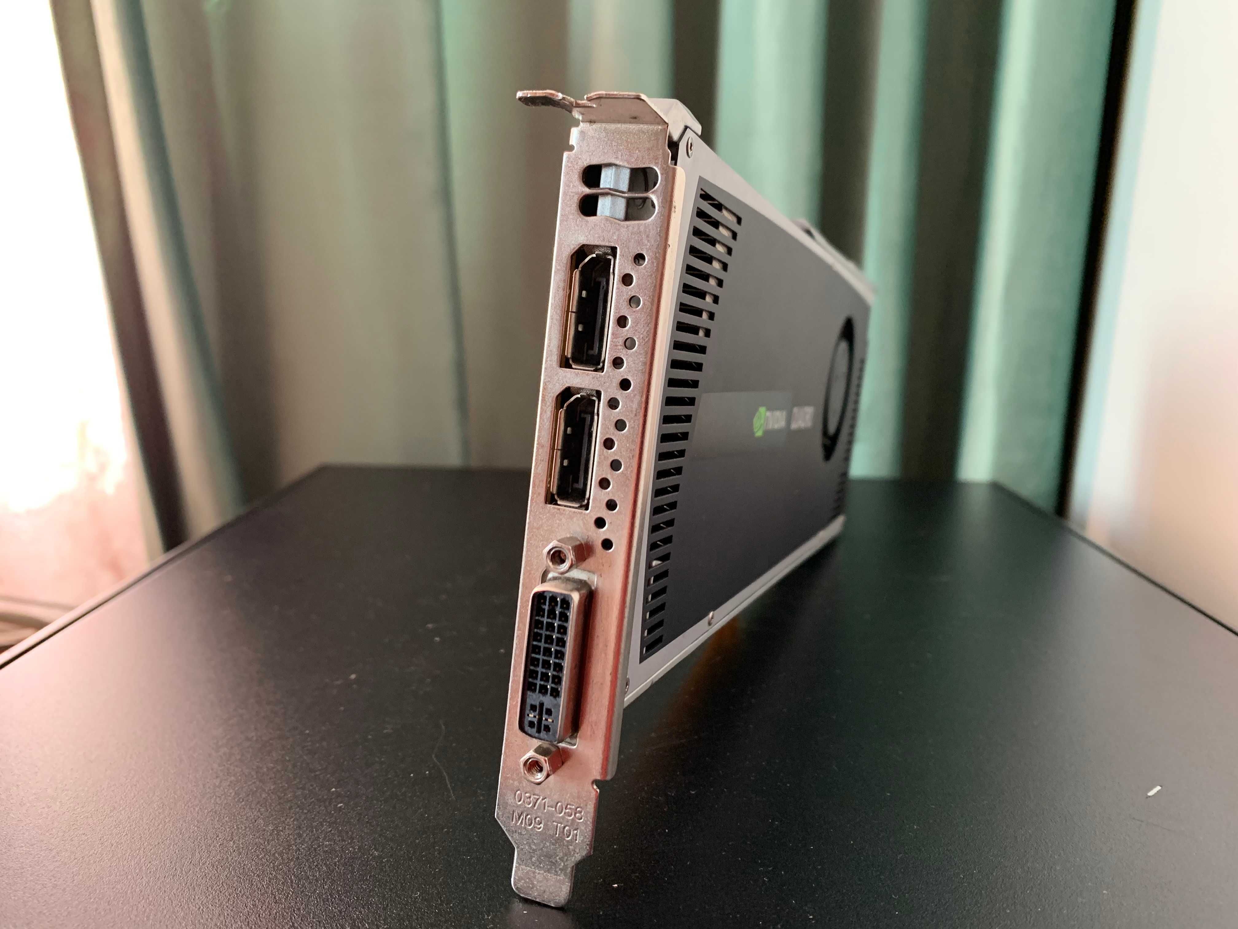 Видеокарта Nvidia Quadro 4000 (2GB GDDR5 / 256-бит/ 256 CUDA)
