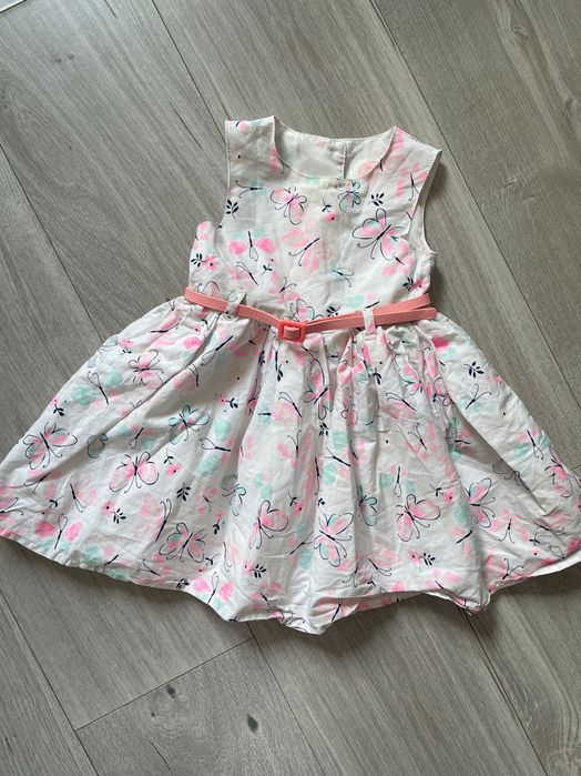 Sukienka 86 wesele urodziny chrzciny ozdobna elegancka okazje imprezę