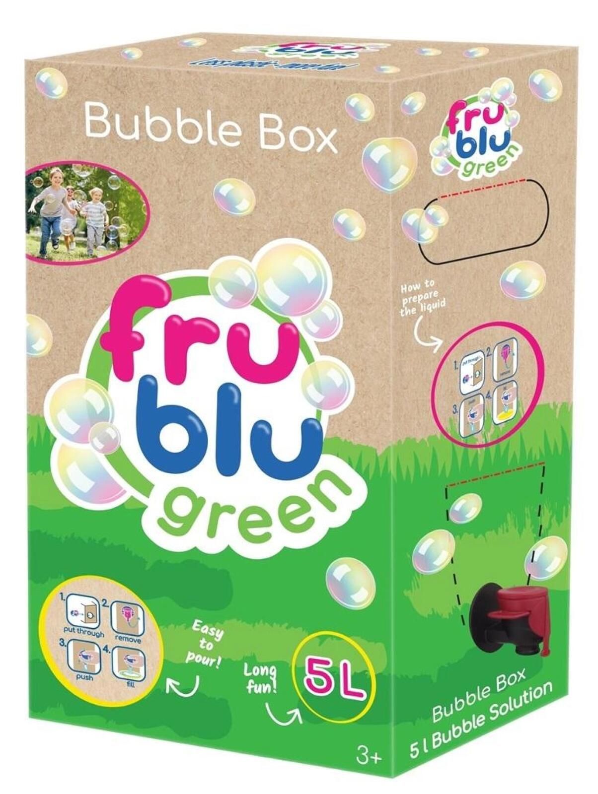 Fru Blu Bubble Box z kranikiem 5l pudełko,286x218 mm
