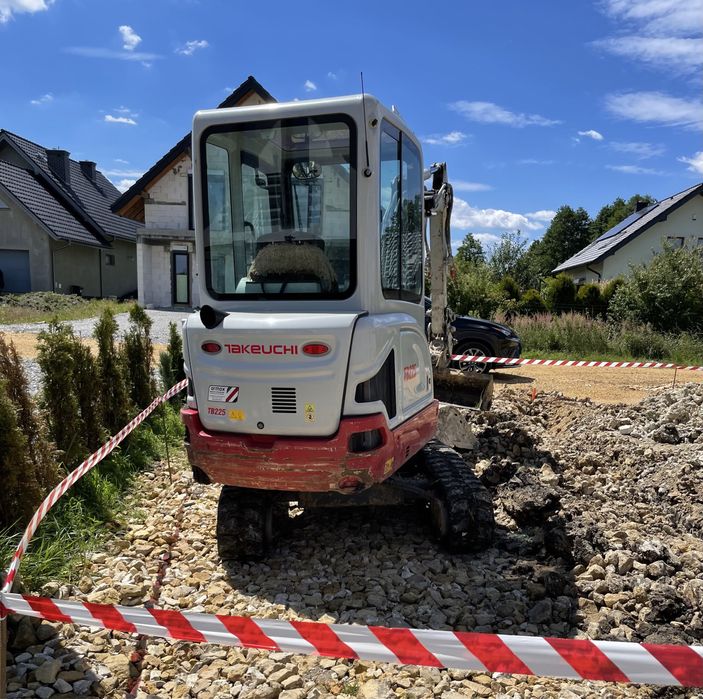 Uslugi Koparka Kolowa 13t, koparko-ładowarka, minikoparka 3.5t, widoły