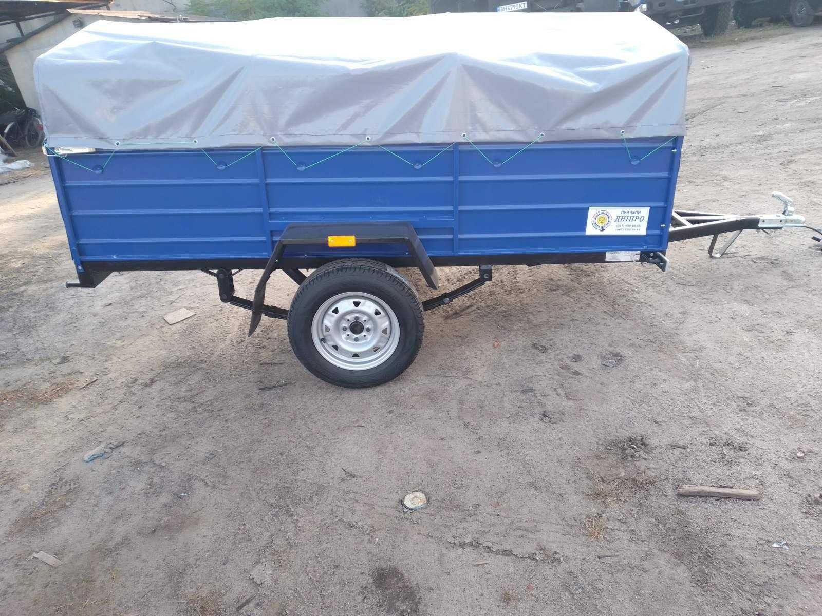 Прицеп 2100/1300/500, доставка с документами.
