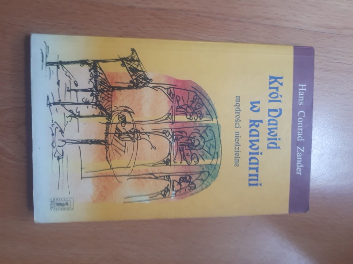 Książka "Król Dawid w kawiarni"