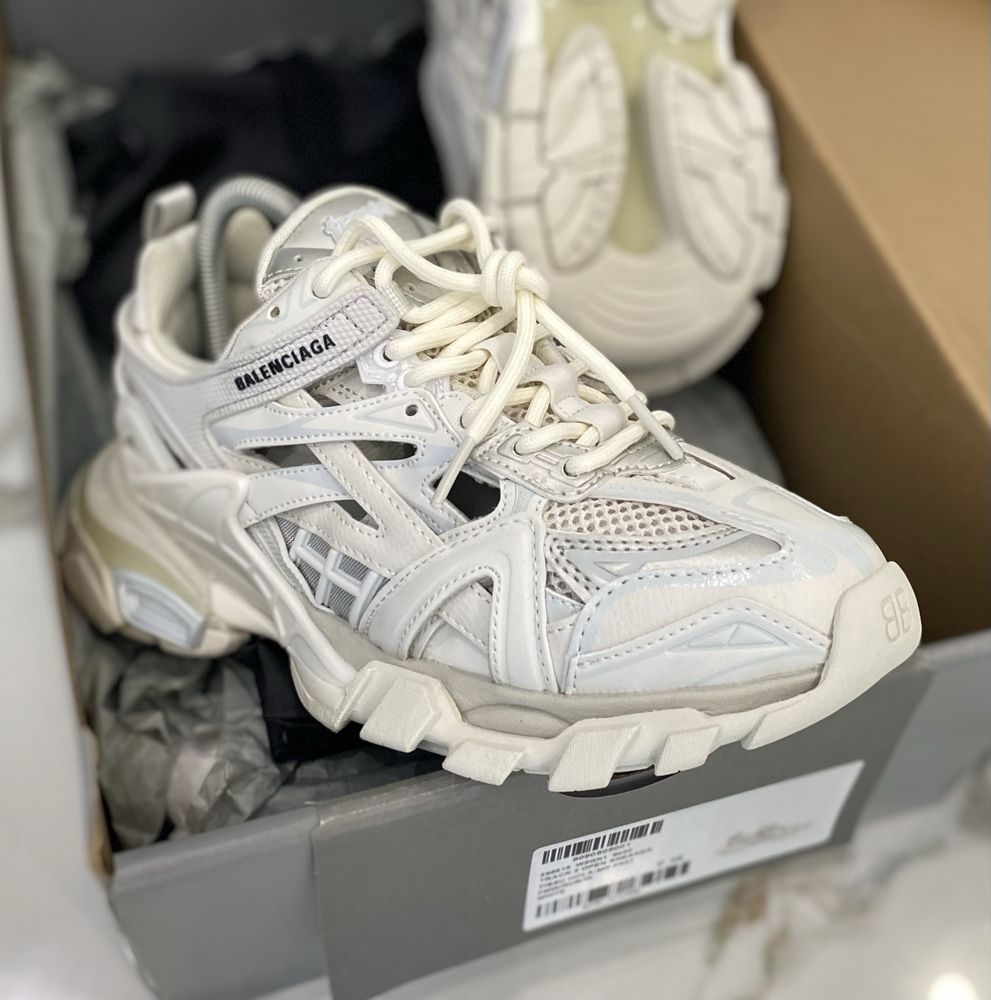 Balenciaga Track 2.0 38 white original off wmns женские new