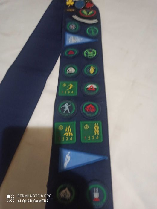 Винтажная повязка для девочек-гидов!Англия!