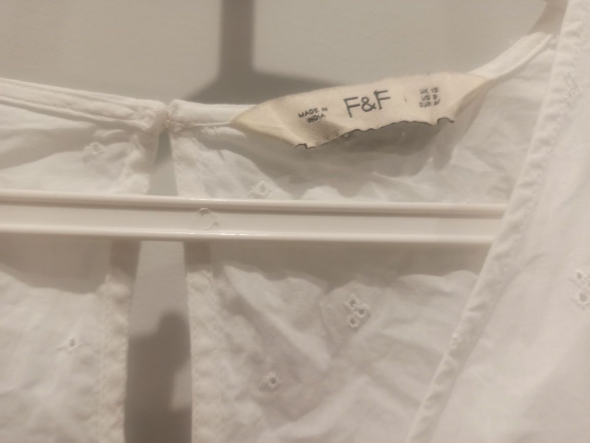 sukienka babydoll ażurowa F&F r.40 bawełna