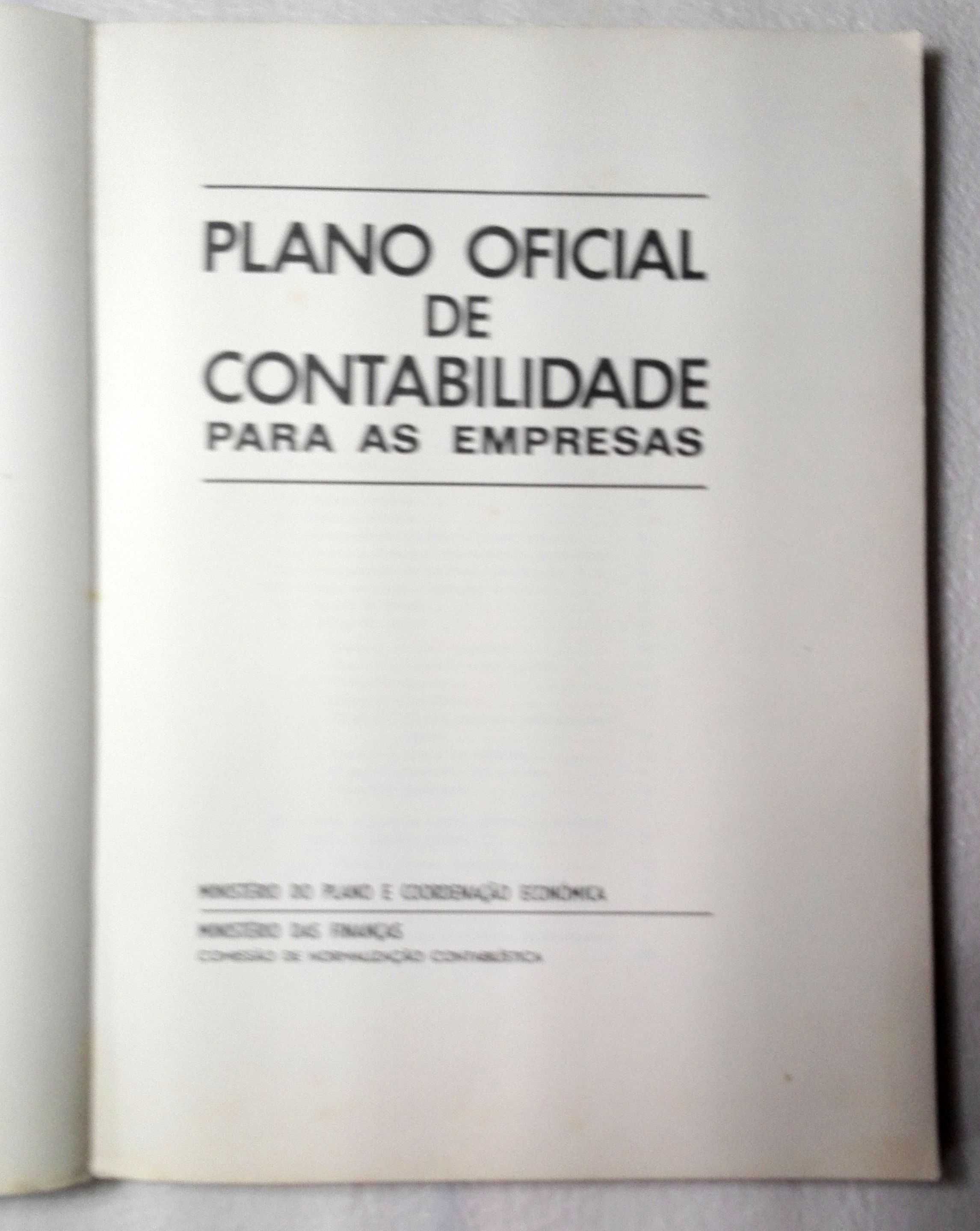 Livro Plano Oficial de Contabilidade para as Empresas