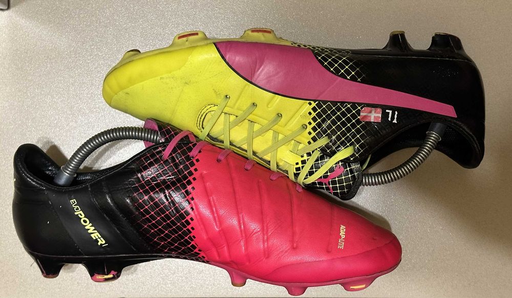 Профи бутсы Puma evoPower 1.3 Tricks FG р-р EUR-42,5/42-27 см.