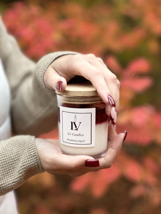 Ароматичні свічки ручної роботи