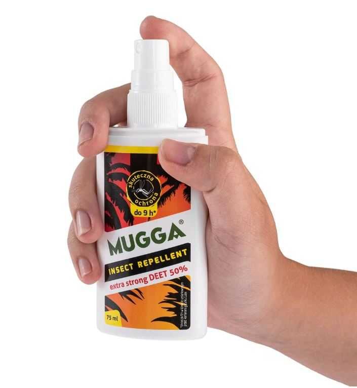 Insect Repelent Mugga Extra Strong spray 50% DEET 75 ml