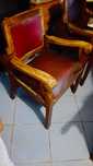 Stare fotele fryzjerskie ANTYK retro vintage barber fotel fryzjerski