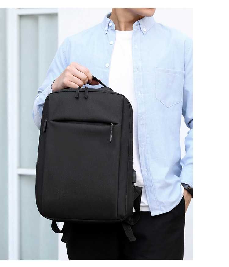 Универсальный городской рюкзак Xiaomi 2023 для компьютера учебы черный