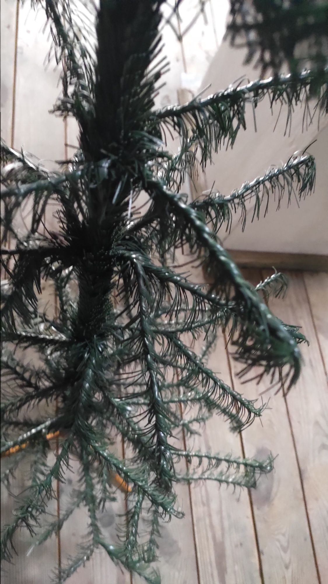 Sztucznela choinka PRL.