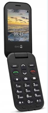 Doro 6040 nowy telefon z klapką dual SIM slot micro SD bluetooth